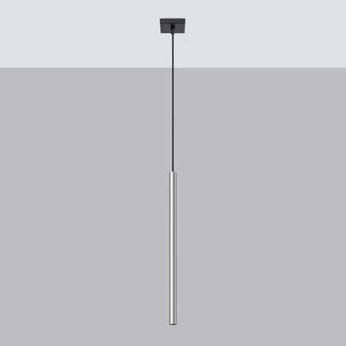 Lampa wisząca Pastelo chromowana nowoczesna regulowana nad stół do salonu lub jadalni