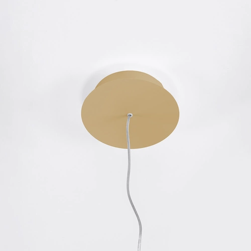 Żyrandol LED RIO 110 złoty nowoczesny do salonu i jadalni aluminium rozproszone światło