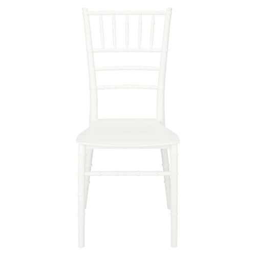 Krzesło Chiavari białe z tworzywa
