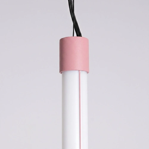 Lampa wisząca TRANG 100 różowa LED nad wyspę regulowana 4000K