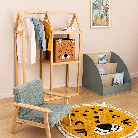 Pudełko materiałowe do regału Joey Pantera Atmosphera 29x29 dekoracyjne składane brązowe