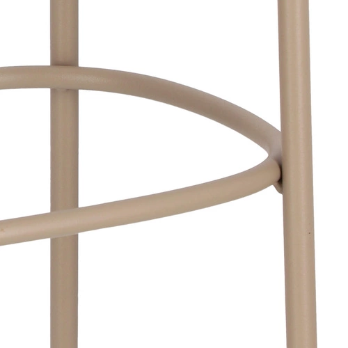 Hoker metalowy Trick 75 cm szary nowoczesny bez oparcia do kuchni i wyspy SCAB Design