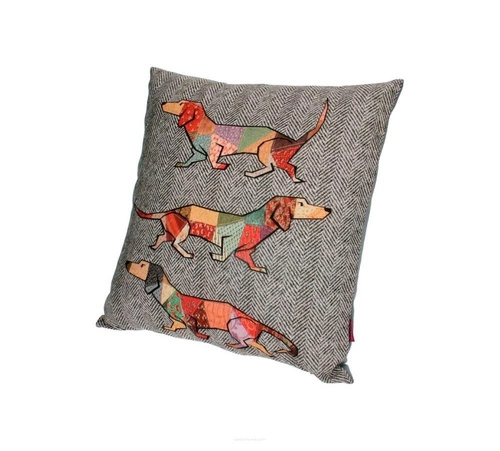 Poduszka dekoracyjna welurowa JOCKER do salonu i sypialni antyalergiczna 40x40 cm