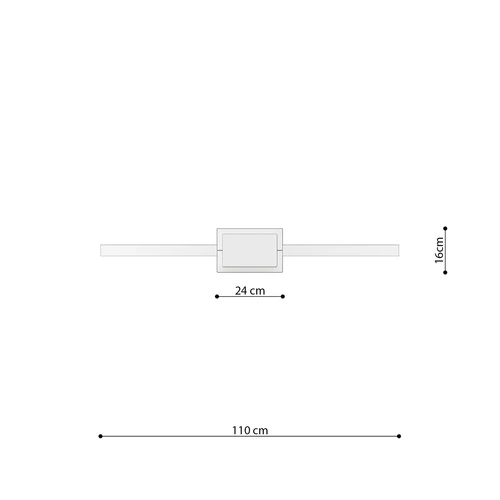 Nowoczesna lampa wisząca RIO 110 złota LED do salonu i jadalni rozproszone światło
