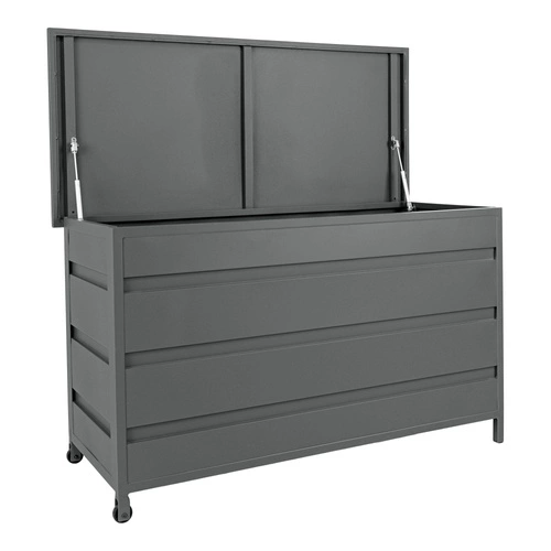 Skrzynia ogrodowa Cassis 650L szara