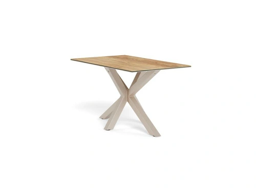 Stół Heaven 135x80 nowoczesny do jadalni ceramika dąb kaszmir