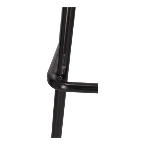 Stołek barowy Grego czarny 75 cm OUTLET