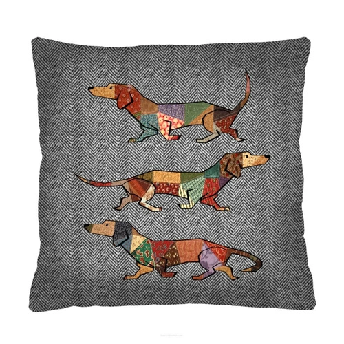 Poduszka dekoracyjna welurowa JOCKER do salonu i sypialni antyalergiczna 40x40 cm