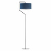 Lampa podłogowa TESALLIA stal morska