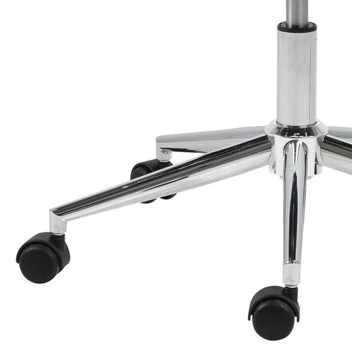 Fotel biurowy ergonomiczny obrotowy Winslow czarny ze skóry ekologicznej do biura Actona