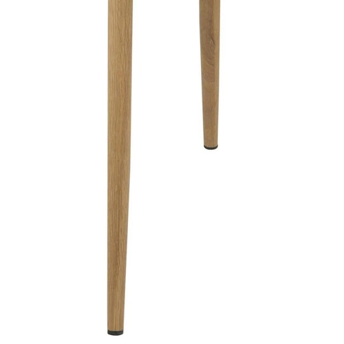 Krzesło Wilma Grey Dąb tapicerowane