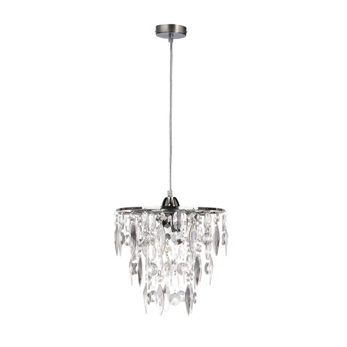 Lampa wisząca Armo chromowy 1x60W E27