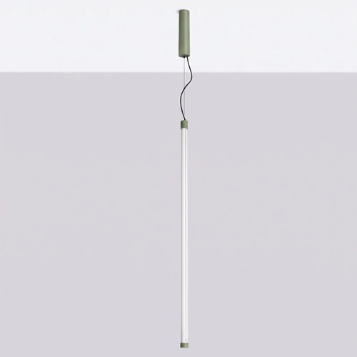 Lampa wisząca TRANG 100 LED szałwiowa regulowana nad wyspę