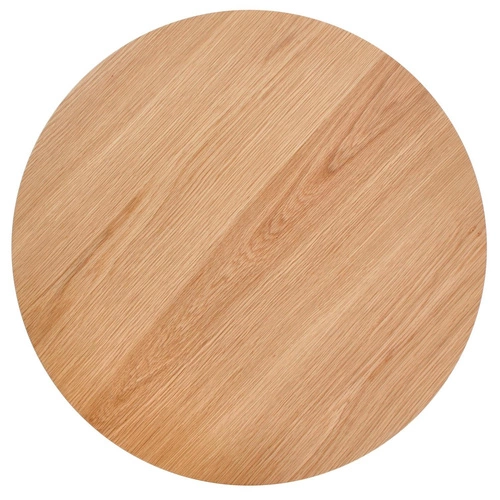 Alter okrągły stolik kawowy biały skandynawski do salonu nowoczesny 69 cm