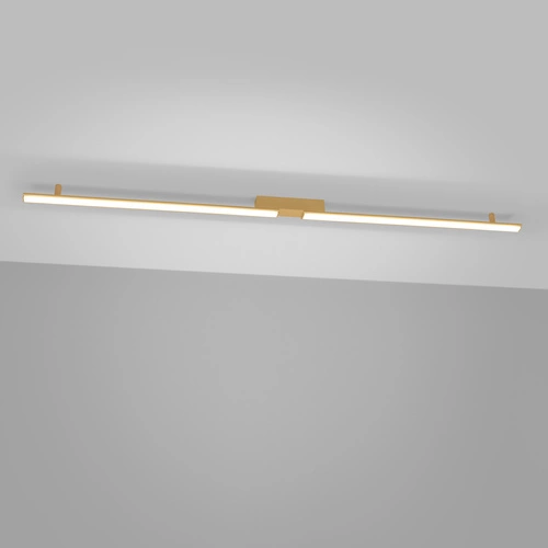 Plafon sufitowy LED LAGOM złoty nowoczesny do salonu i kuchni Thoro 4000K