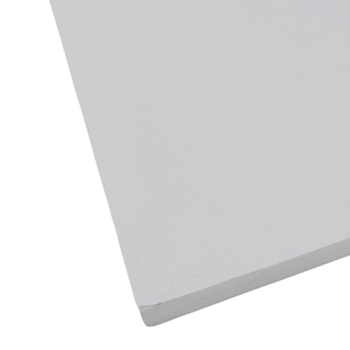 Belfast biała półka ścienna drewniana 120 cm nowoczesna do salonu i kuchni Actona