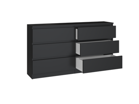 Komoda Bauhaus M6 140 - Czerń