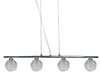 Lampa wisząca Wind 4x40W G9 chrom