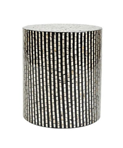 Stolik Coque czarny/piaskowy