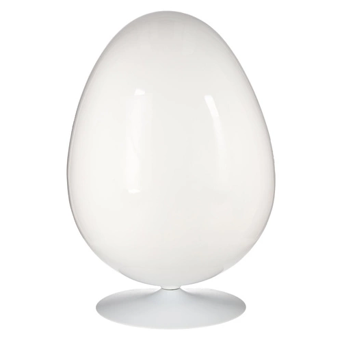 Fotel jajo Ovalia Chair inspirowany Ball Chair nowoczesny obrotowy do salonu biura wełna