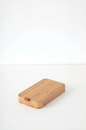 Organizer na biżuterię bambusowy z lusterkiem 5five simply smart do toaletki boho