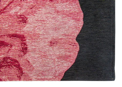 Dywan do salonu bawełniany Interfloral 200x280 prostokątny różowy nowoczesny kwiatowy