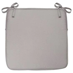 Poduszka na krzesło kwadratowa 39x39 cm szara Atmosphera do kuchni i jadalni