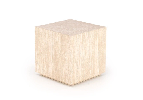 Stolik kawowy Travertino kwadratowy 45x45 cm nowoczesny skandynawski do salonu Intesi