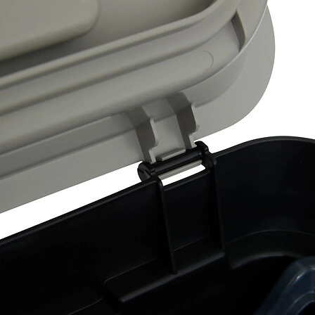 Kosz na śmieci Slow 20l nowoczesny plastikowy czarny do kuchni lub biura 5five