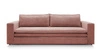 Sofa Ulnes z funkcją spania różowa Poso   29