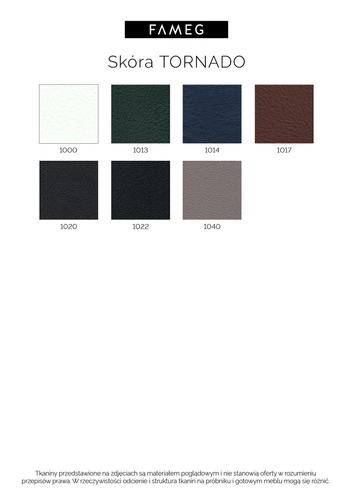 Pufa Snug FAMEG kwadratowa rozkładana skórzana dąb premium do salonu 80x80 cm