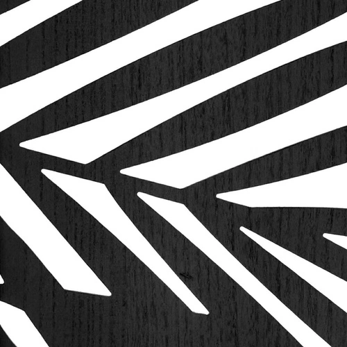 Parawan składany Akira drewniany czarny outlet