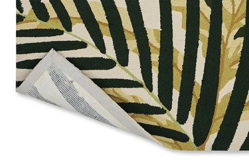 Dywan zewnętrzny nowoczesny Manila Artichoke 250x350cm kwiatowy na taras i balkon łatwoczyszczący