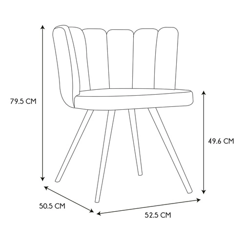 Krzesło do jadalni Paum VIC różowe welurowe tapicerowane glamour z podłokietnikami Intesi