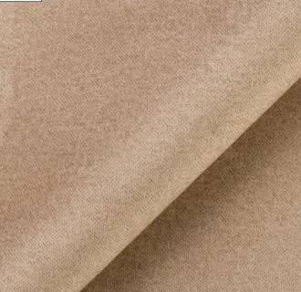 Sofa rozkładana z funkcją spania Cecile beżowa skandynawska do salonu z pojemnikiem