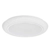 Plafon GILLY plafon 38cm 24W LED 4000K  klosz biały+chromowy