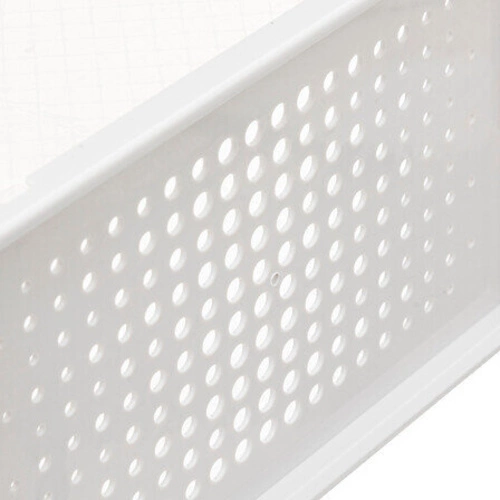 Stojak na buty Stak 5five simply smart transparentny, sztaplowany zestaw pudełek z wentylacją