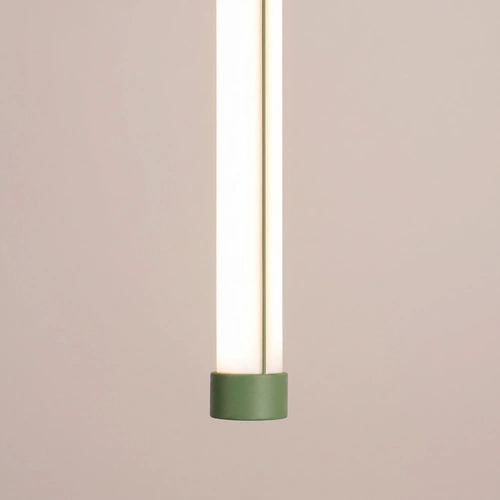Lampa wisząca TRANG 50 LED szałwiowa nad wyspę regulowana
