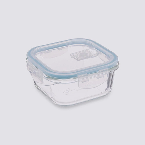 Szklany pojemnik na lunch 0,53l kwadratowy