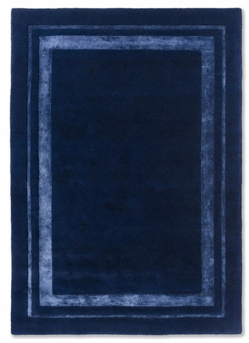 Dywan do salonu Redbrook granatowy 170x240 nowoczesny wełniany łatwoczyszczący Laura Ashley
