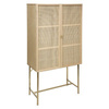naturalny \ Wysoka komoda Rayo rattan