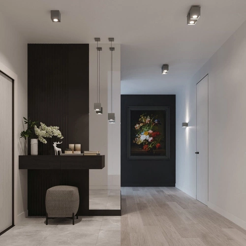 Kinkiet ścienny Quad szary nowoczesny aluminiowy do salonu i sypialni Sollux Lighting