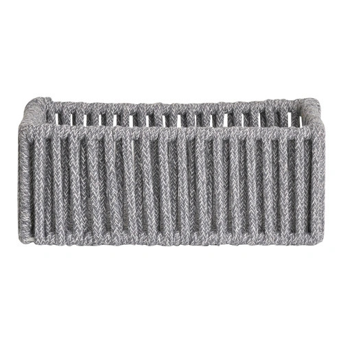 House Nordic Arese kosz dekoracyjny boho szary zestaw 3 sztuk do przechowywania