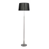 Lampa stojąca do salonu Dera czarna z abażurem nowoczesna CANDELLUX LIGHTING 146 cm