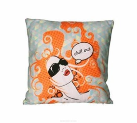Poduszka dekoracyjna CHILL OUT 40x40 cm antyalergiczna do salonu Intesi