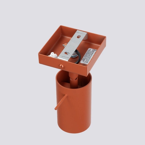 Kinkiet ścienny RING nowoczesny czerwony ruchomy do salonu sypialni i przedpokoju SOLLUX