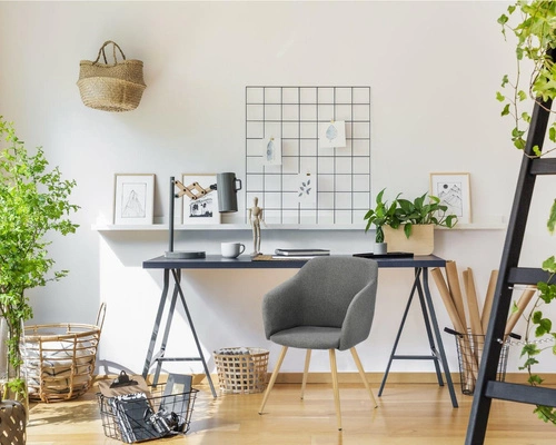 Zestaw 2 krzeseł Molto szare ciemne