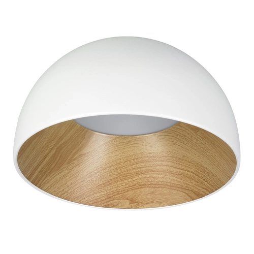 Ledowy plafon Padella biały 35cm