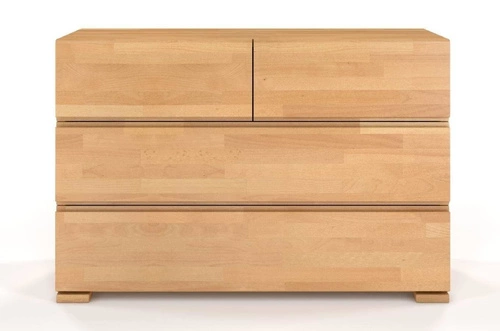 Komoda drewniana z szufladami Skandica Vestre 120 cm skandynawska do salonu lub sypialni