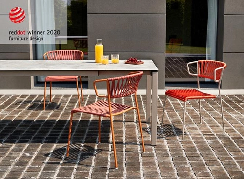 Krzesło Lisa Filo niebieskie